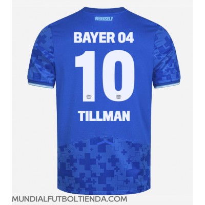 Camiseta Bayer Leverkusen Malik Tillman #10 Tercera Equipación Replica 2025-26 mangas cortas Camiseta Bayer Leverkusen Malik Tillman #10 Tercera Equipación Replica 2025-26 mangas cortas